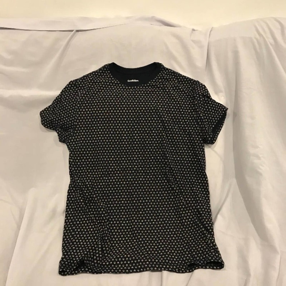 Goodfellow Print T-Shirt, Men's Size M